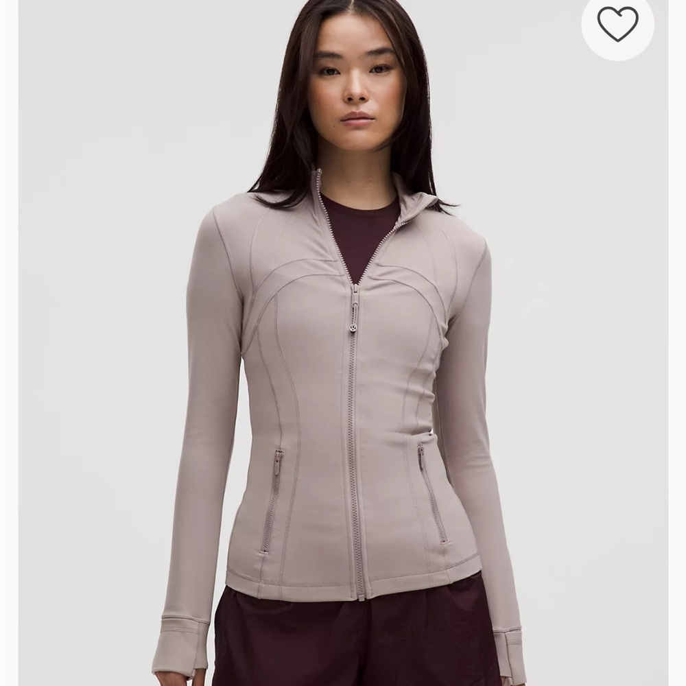 Lululemon Athletica Mauve Grey Define Jacket